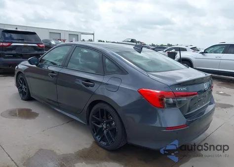 2024 Honda Civic Sport из США, поврежденный, VIN 2HGFE2F50RH512345